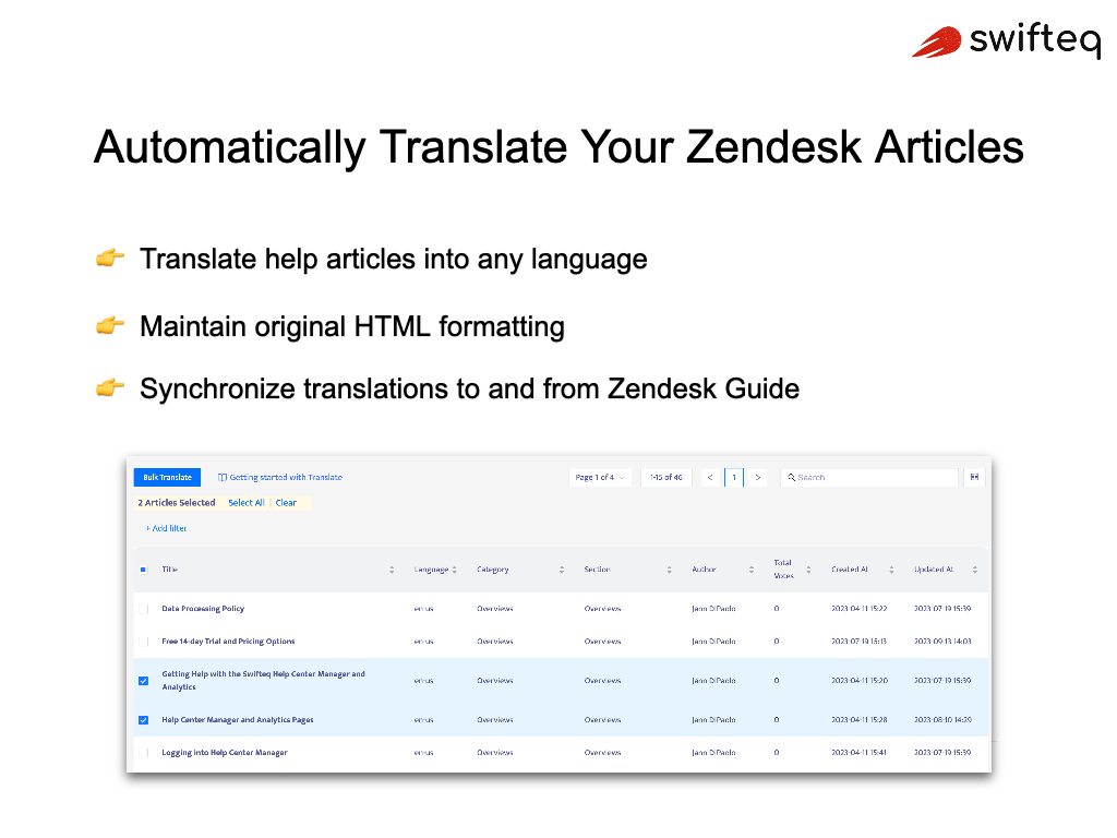 Help Center Translate screenshot 1